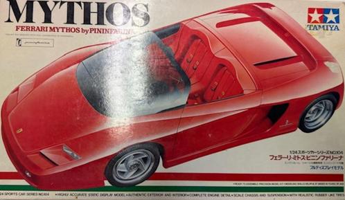 Coelianmodels, Tamiya, 24104, Ferrari Mythos, 1/24, € 39,99, Hobby en Vrije tijd, Modelbouw | Auto's en Voertuigen, Nieuw, Auto