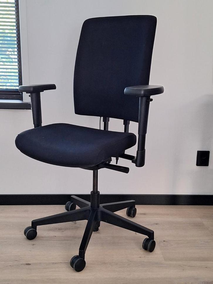 Bureaustoel., Huis en Inrichting, Bureaustoelen, Gebruikt, Bureaustoel, Zwart, Ergonomisch, Ophalen