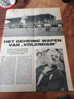 Artikel voetbalclub Volendam 1958, Verzamelen, Sportartikelen en Voetbal, Overige binnenlandse clubs, Gebruikt, Ophalen of Verzenden