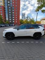 Toyota RAV4 2.5 Hybrid AWD Bi-Tone Panodak Trekhaak Bearlock, Auto's, Toyota, Automaat, 4 cilinders, 2487 cc, Wit