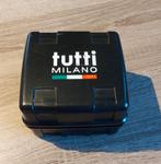 Tutti milano horloge heren zwart, Sieraden, Tassen en Uiterlijk, Horloges | Heren, Overige merken, Staal, Polshorloge, Kunststof