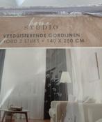 Antraciet Verduisterende Gordijnen - Nieuw, 100 tot 150 cm, 200 cm of meer, Nieuw, Grijs