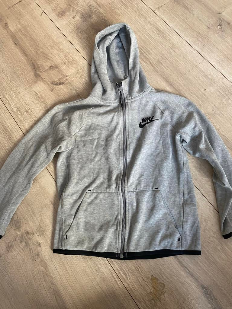 Nike Tech Fleece Vest Grijs, Ophalen, Zo goed als nieuw