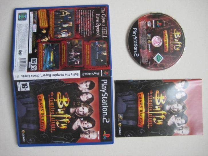 Buffy the vampire slayer PS2 Playstation 2, Spelcomputers en Games, Games | Sony PlayStation 2, Zo goed als nieuw, Avontuur en Actie