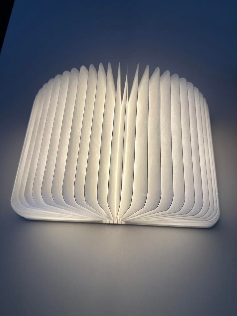 Lumio Lamp - Boeklamp, Ophalen of Verzenden, Zo goed als nieuw, Hout, Minder dan 100 cm