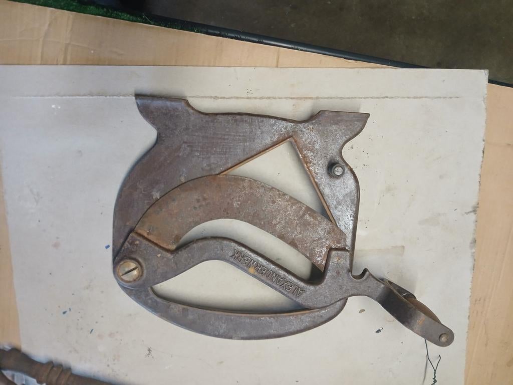 Oude Alexanderwerk Broodsnijder, Ophalen