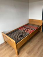 Seniorenbed met electrische bodem, Huis en Inrichting, Ophalen, Eenpersoons, Beige, Zo goed als nieuw