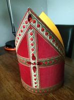 Sinterklaas koker mijter Bram van der Vlugt 62 cm, Ophalen of Verzenden, Zo goed als nieuw