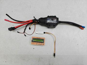 Flier 3-16s 400A esc met programmeer box en usb kabel beschikbaar voor biedingen