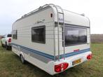 Hobby De Luxe 450 UF / Thule luifel / voortent, Caravans en Kamperen, Caravans, Rondzit, Hobby, Bedrijf, 750 - 1000 kg