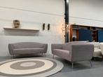 2 Nieuw Gelderland 6250 Bank 2,5 zits Design Sunniva stof, 75 tot 100 cm, Ophalen of Verzenden, Rechte bank, Gelderland