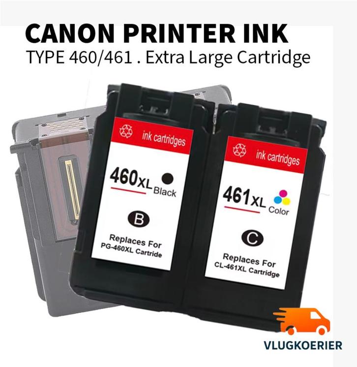 Canon PG 460/461 XL Inkt Cartridge, Computers en Software, Printerbenodigdheden, Nieuw, Cartridge, Ophalen of Verzenden