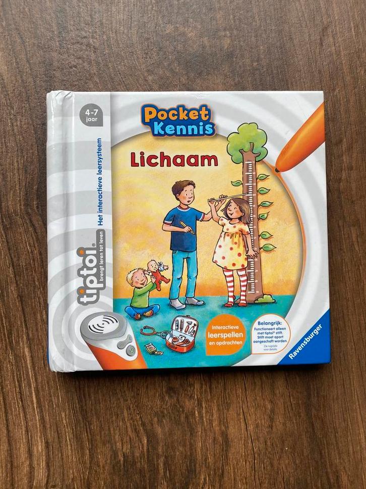 Tiptoi boekje lichaam, Kinderen en Baby's, Speelgoed | Educatief en Creatief, Zo goed als nieuw, Ontdekken, Ophalen of Verzenden