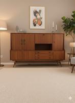 Vintage Louis van Teeffelen highboard | wandkast | dressoir, Ophalen, 25 tot 50 cm, Minder dan 100 cm