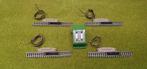 4x Fleischmann Piccolo N 9112 + 6922 schakelaar - 2, Hobby en Vrije tijd, Modeltreinen | N-Spoor, Gebruikt, Gelijkstroom, Fleischmann