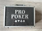 Pro Poker set in koffer (NIEUW), Hobby en Vrije tijd, Gezelschapsspellen | Kaartspellen, Vijf spelers of meer, Ophalen of Verzenden