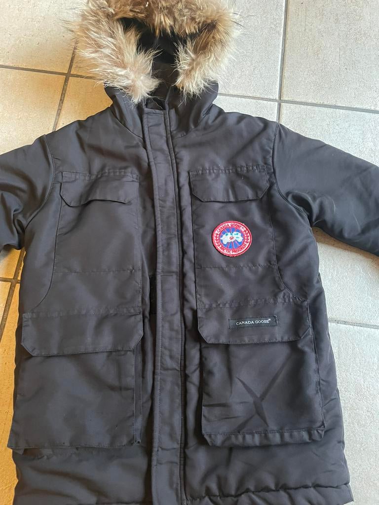 Winterjas Canada Goose, maat 140-146, voor kinderen, Kinderen en Baby's, Ophalen, Gebruikt, Jongen of Meisje, Jas