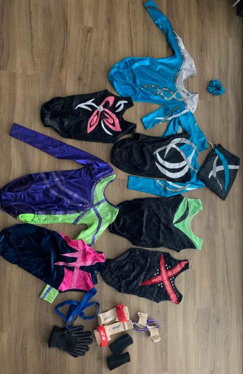 Diverse turnpakjes, Sport en Fitness, Turnen, Zo goed als nieuw, Turnpak(je), Ophalen of Verzenden