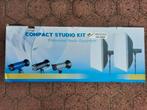 Compact Studio kit incl. Extra lamp + rollen papier., Zo goed als nieuw, Ophalen