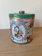 Albert Heijn Koektrommel Vintage, Overige materialen, Gebruikt, Schaal, Rond