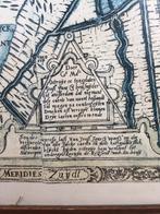 Antieke landkaart van Noord Holland, Antiek en Kunst, Kunst | Tekeningen en Foto's, Ophalen
