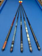 Hoge Kwaliteit Yfen biljartkeu met carbon topeinden (nieuw), Sport en Fitness, Ophalen of Verzenden, Nieuw, Keu of Ballen