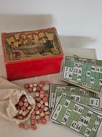 Antiek Frans LOTTO BINGO KIENEN spel speelgoed, Antiek en Kunst, Antiek | Speelgoed, Ophalen of Verzenden