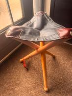 Pedicure kruk leer, Ophalen of Verzenden