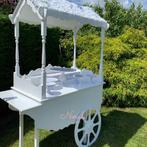 Candy cart - verhuur - styling - decoratie - bruiloft feest, Ophalen, Zo goed als nieuw, Geboorte of Huwelijk