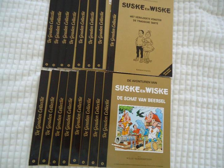 suske en wiske de gouden collectie Compleet alle 16 delen, Boeken, Stripboeken, Zo goed als nieuw, Complete serie of reeks, Ophalen of Verzenden