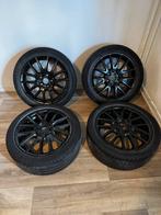 4x 17 inch BBS Velgen met Banden - 5x112 ET54, Ophalen, Gebruikt, Velg(en), 17 inch