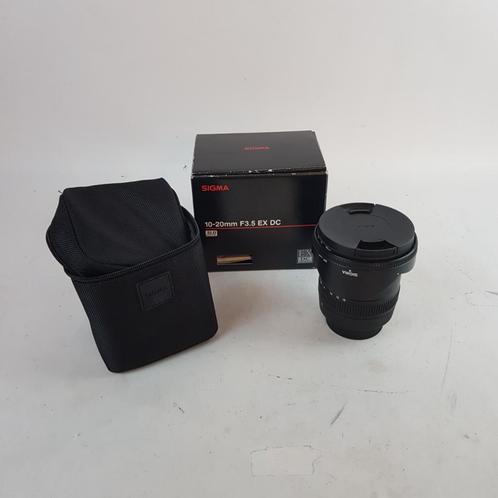 sigma 10-20mm 1:3.5 dc hsm voor Nikon in doos || nu € 139.99, Audio, Tv en Foto, Fotografie | Fototassen, Overige typen, Overige merken