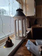 2x lantaarn, Ophalen, 50 tot 75 cm, Zo goed als nieuw, Grijs