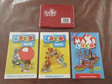 Loco Maxi : doos + 3 boekjes Topo + rekenen 9 - 12 jaar beschikbaar voor biedingen