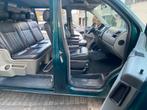 Volkswagen Transporter t5 dubbel cabine 2.5 200pk, Auto's, Bestelauto's, Zwart, 2000 kg, 2020 kg, Diesel