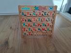 Sesamstraat ABC Spel - Vintage Houten Speelgoed, Ophalen of Verzenden, Gebruikt, Ontdekken