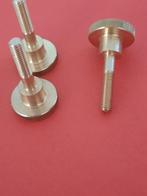 1-2-4 st messing duim- kartelschroef m6x16 jacht sloep ark, Watersport en Boten, N, Verzenden, Nieuw, N