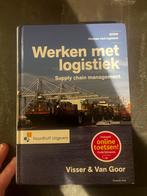 Werken met Logistiek - Visser & Van Goor, Boeken, Studieboeken en Cursussen, Ophalen of Verzenden, Gelezen, HBO