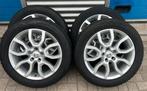Set 17 inch Volvo velgen 225-50-17 winterbanden V40CC en V70, Ophalen, Gebruikt, Banden en Velgen, 17 inch