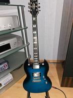 Epiphone SG Prophecy Blue Tiger Aged Gloss elekr. gitaar., Ophalen, Zo goed als nieuw, Solid body, Epiphone