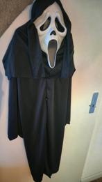 Scream kostuum - maat 128 - Carnaval/Halloween, Ophalen of Verzenden, Zo goed als nieuw, 122 t/m 128, Jongen of Meisje