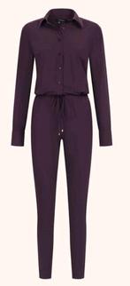 Deep Aubergine jumpsuit ladress mt l la dress, Kleding | Dames, Jumpsuits, Maat 38/40 (M), Verzenden, Paars, Zo goed als nieuw