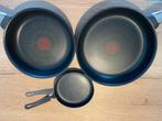 Pannen set - 17, 24, 28, Ophalen, Gebruikt, Rvs, Pannenset