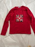Rood T-shirt met lange mouwen mt l, Kleding | Dames, Truien en Vesten, Donaldson, Maat 42/44 (L), Ophalen of Verzenden, Zo goed als nieuw