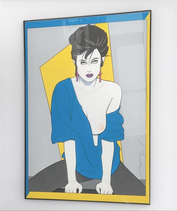 PATRICK NAGEL Pop Art 1980s Kunst Poster popart, Verzamelen, Posters, Nieuw, Film en Tv, A1 t/m A3, Ophalen of Verzenden