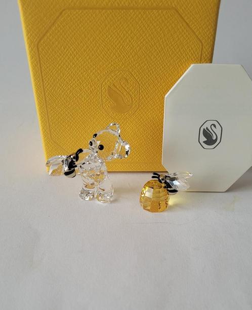 Swarovski Nieuw Beer Kris Charmante Honingbijen. Kristallijn, Verzamelen, Swarovski, Nieuw, Figuurtje, Verzenden