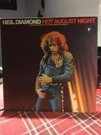 Niel Diamond LP HOT AUGUST NIGHT DUBBEL LP, Gebruikt, 1980 tot 2000, Ophalen