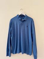 Ralph Lauren Polo blauw lange mouwen large xlarge BCBC, Maat 52/54 (L), Blauw, Ophalen of Verzenden, Zo goed als nieuw