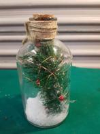 glazen pot met dennetakken, en sneeuw, Ophalen of Verzenden, 'T Olde Gre-j, Info@toldegrej.nl, Endepoelstraat 20f Didam