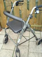 z.g.a.n. rollator met rugsteun, Diversen, Rollators, Ophalen, Opvouwbaar, Zo goed als nieuw